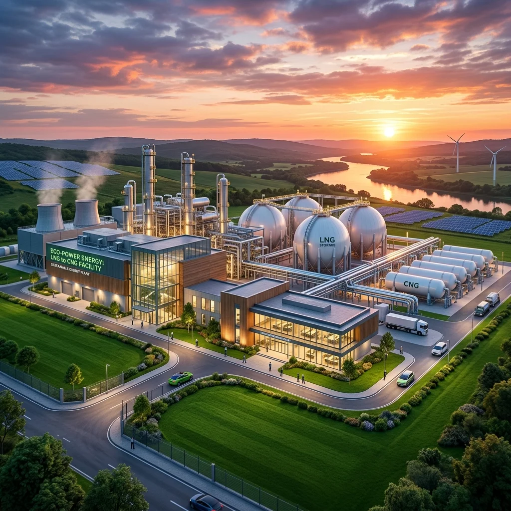 JASA Energies LNG to CNG Conversion Facility & Operations