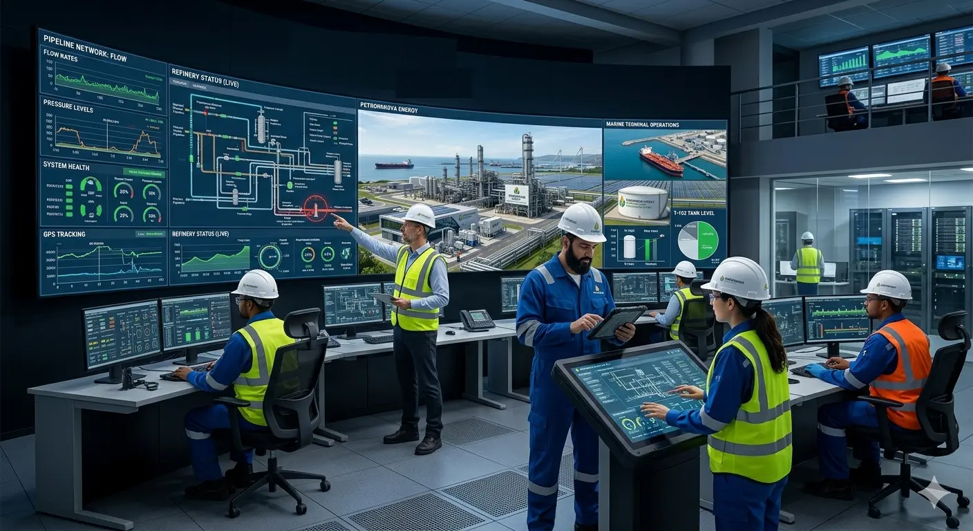 Energy Infrastructure Control Rooms