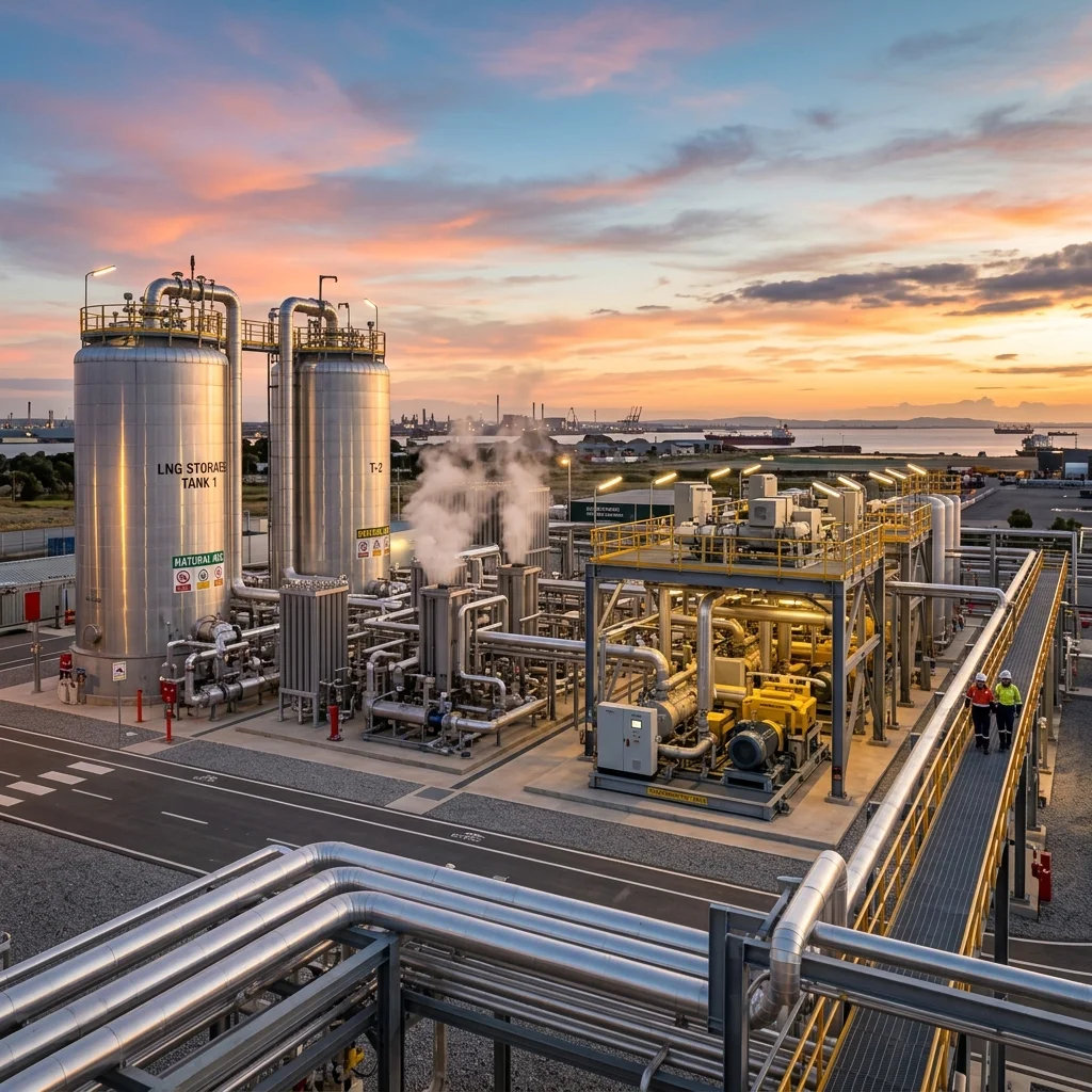 LNG to CNG Conversion Facility